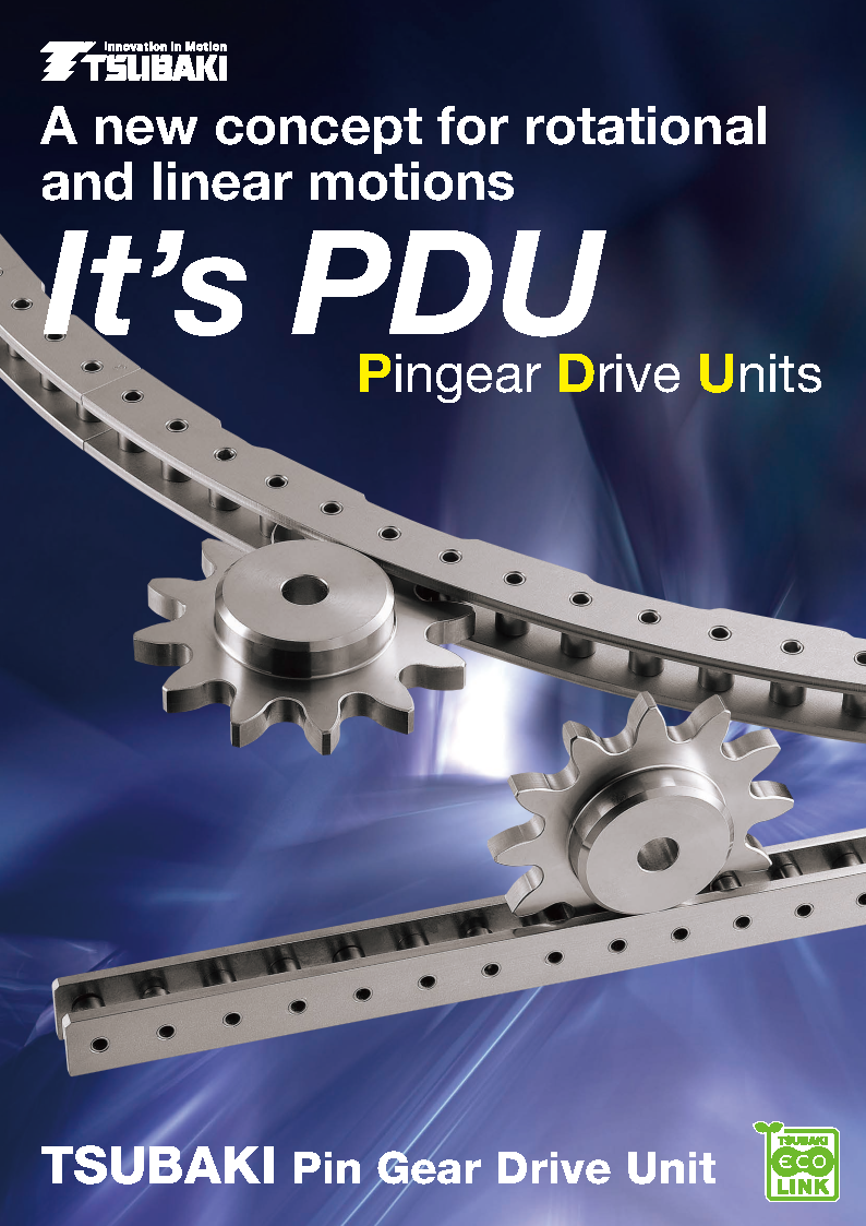 Capa Pin Gear Drive - Brochura